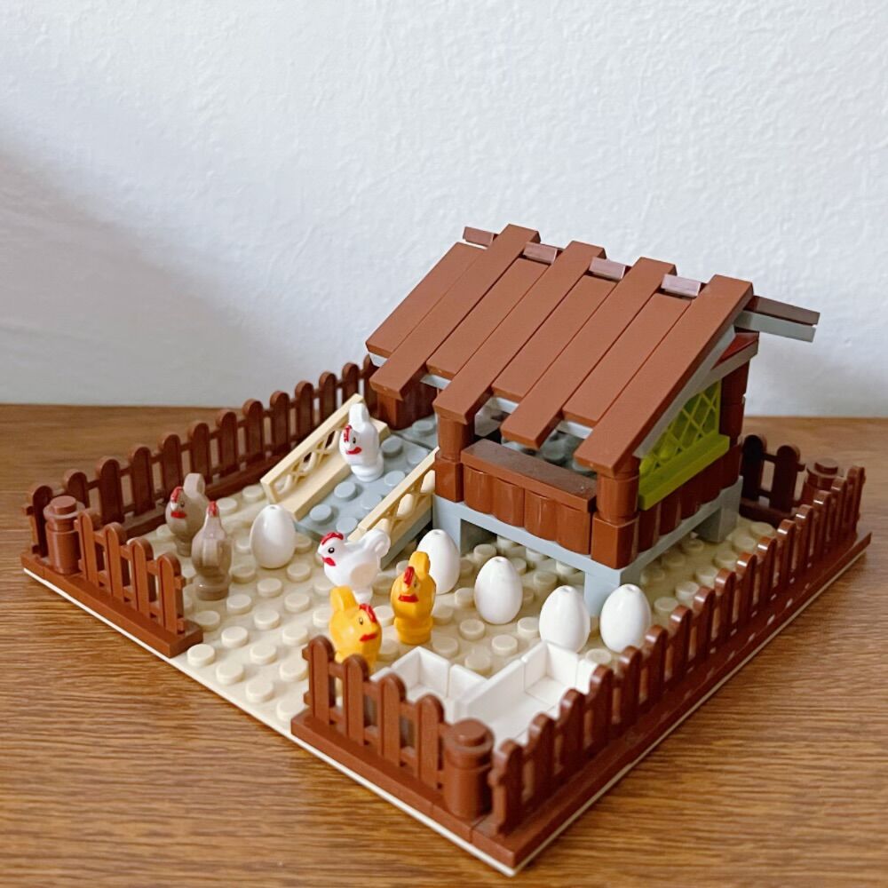 New MOC Chicken Coop Model Bui - Urban Farming Education review and price