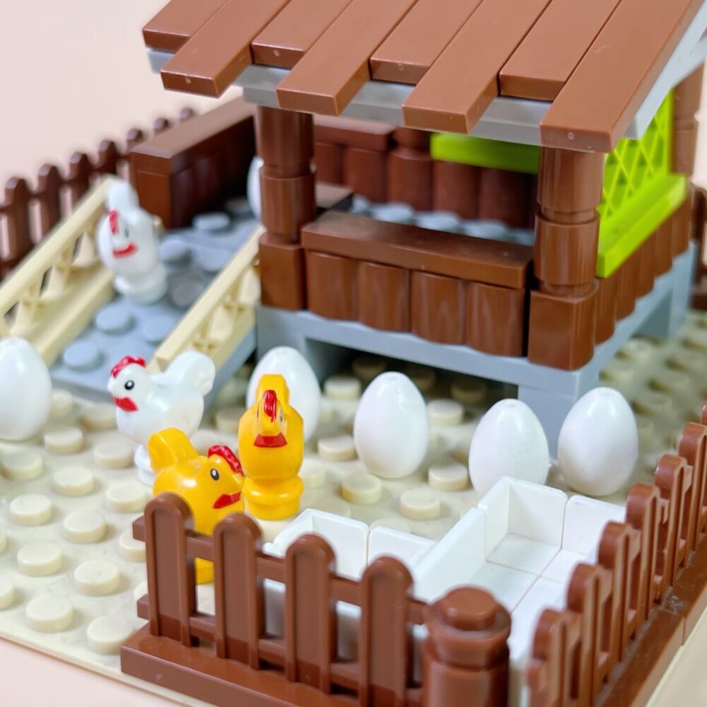 New MOC Chicken Coop Model Bui - Urban Farming Education review and price