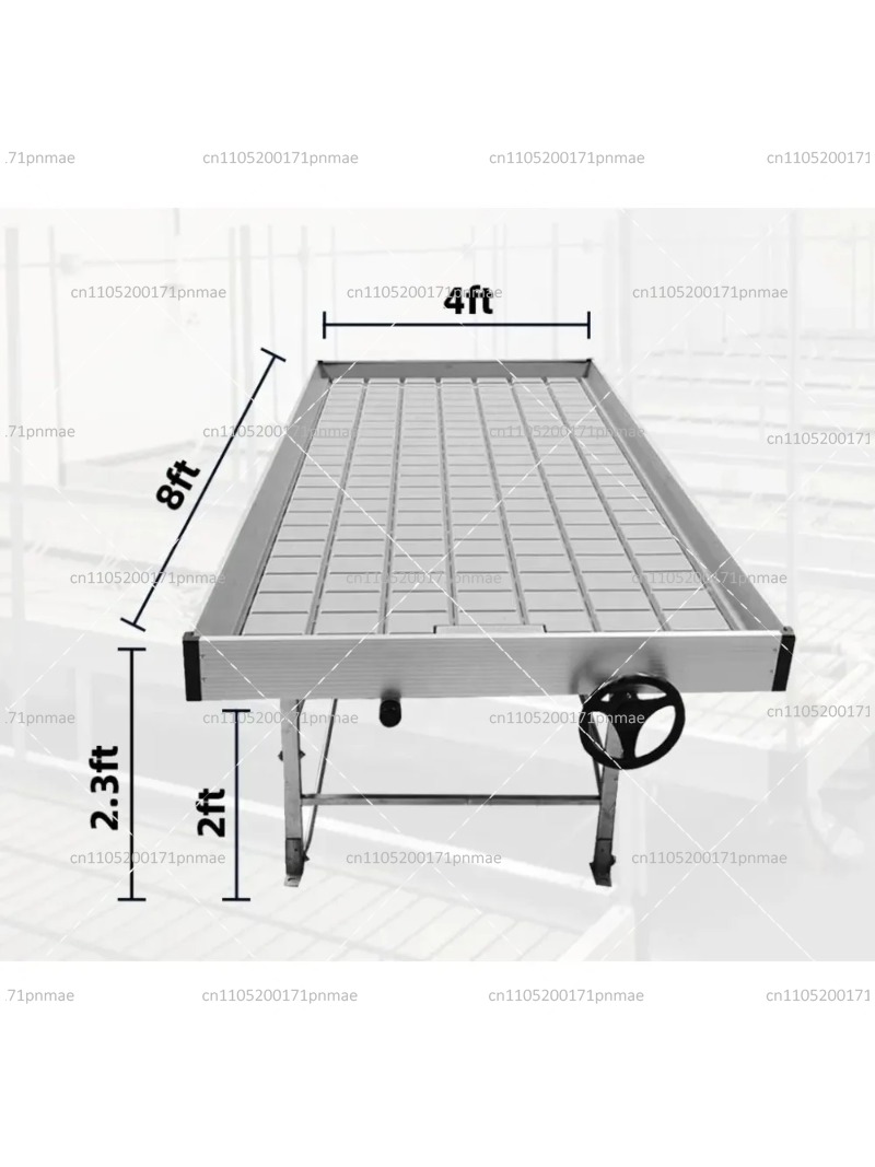 Hydroponic Rolling Bench Grow  - Flood Tray Table review and price
