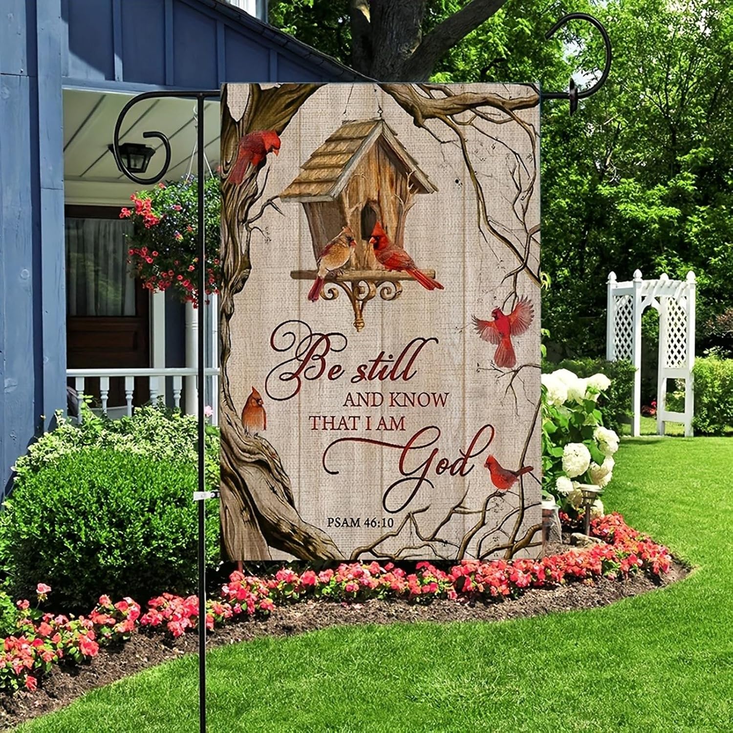 The Holy Bible Garden Flag 12  - Urban Farming Urban Gardening review and price
