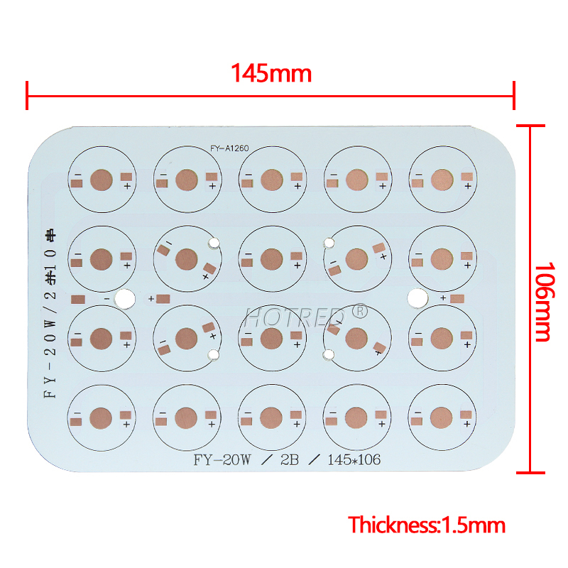 LED Aluminum PCB Board Base Pl - Flood Tray Table review and price