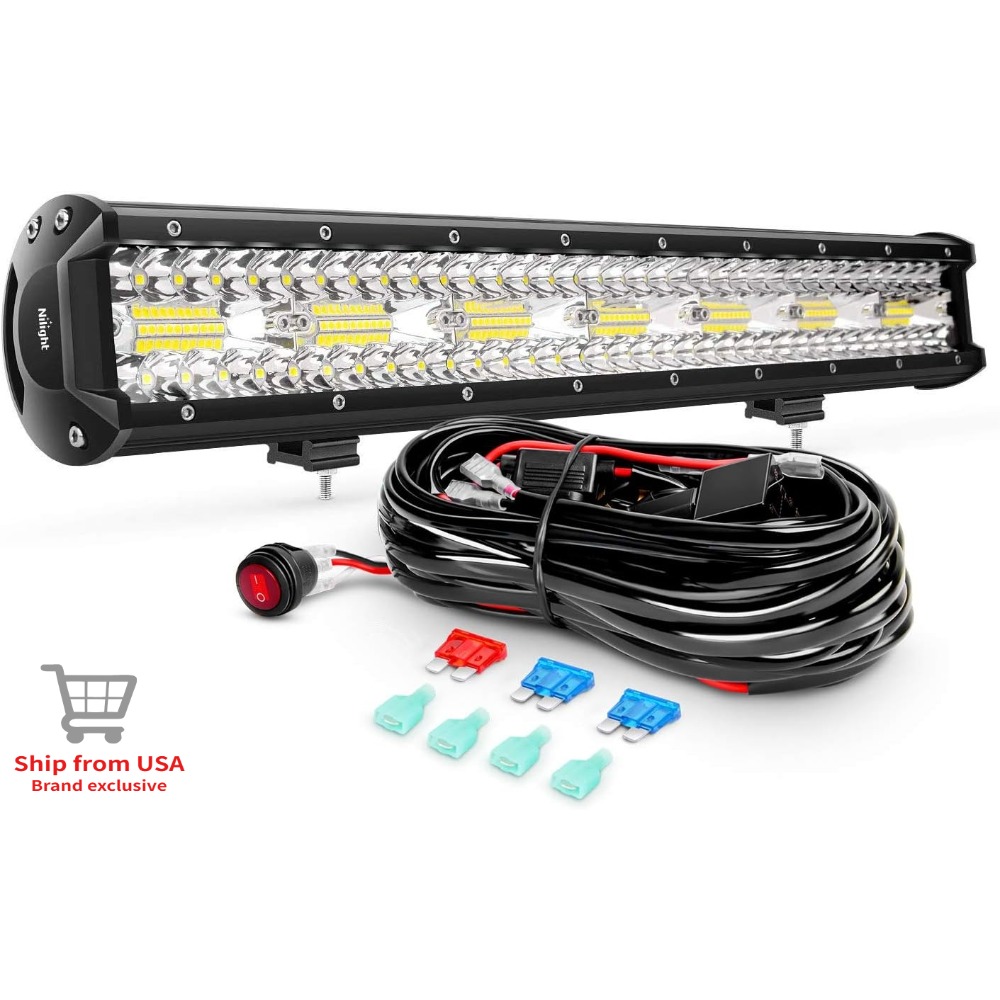 Nilight 20'Combo LED Light Bar - Flood Tray Table review and price
