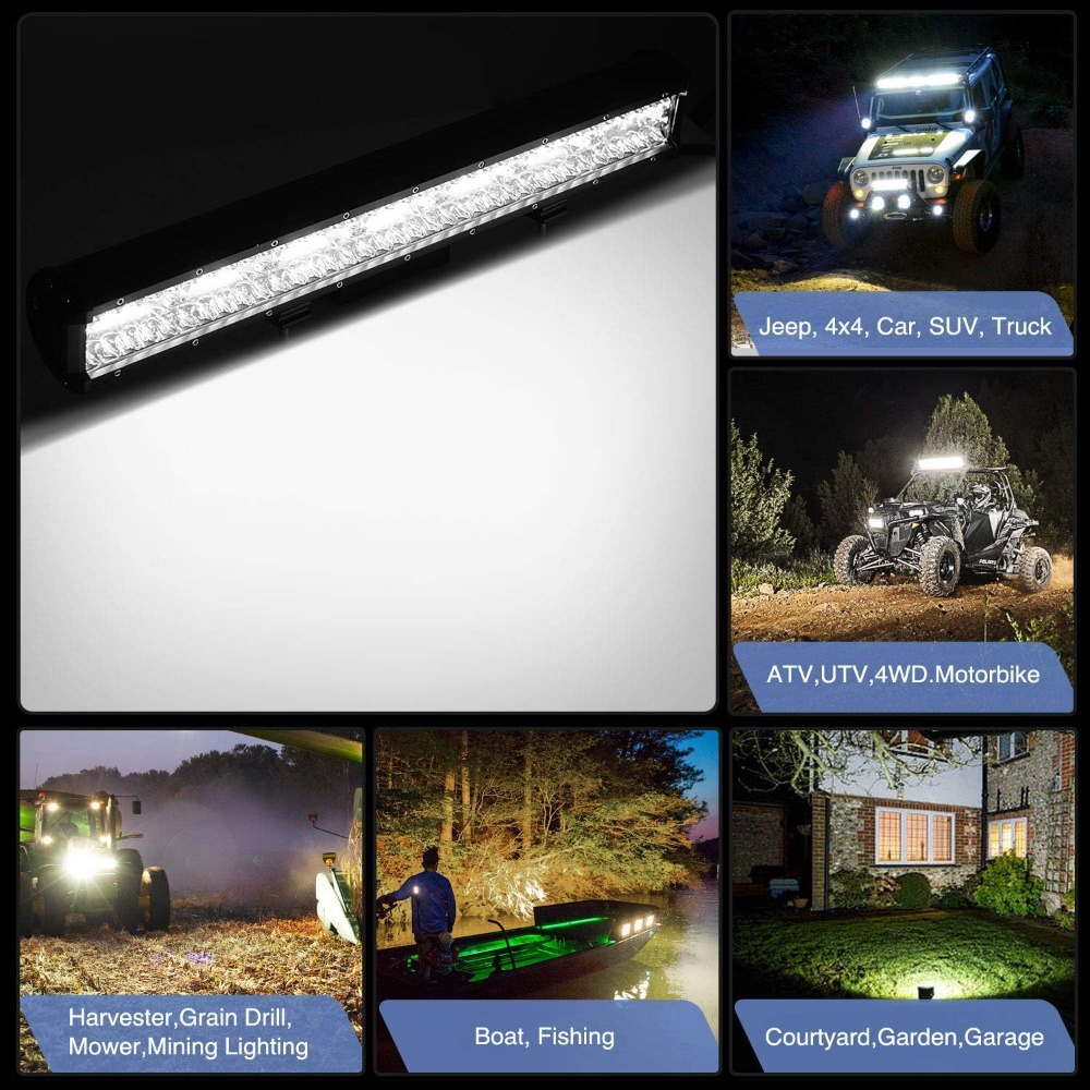 Nilight 20'Combo LED Light Bar - Flood Tray Table review and price