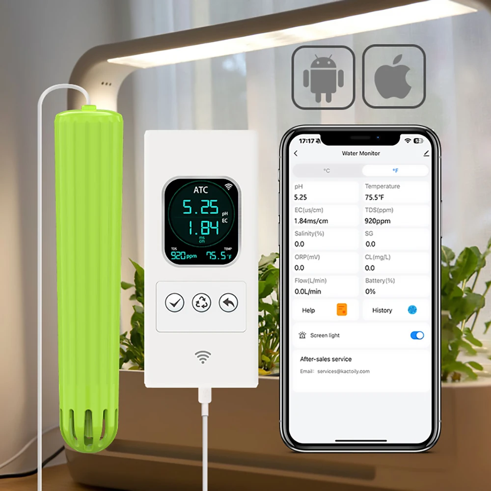 Kactoily 4-in-1 WiFi Sensor Ur - Urban Farming Urban Gardening review and price