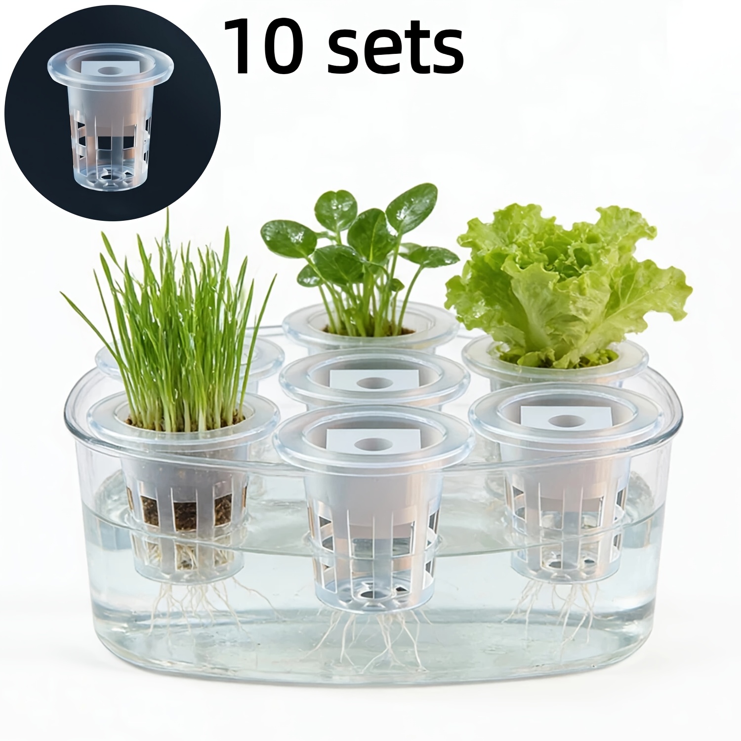 10pcs Hydroponic Seedling Bask - Net Pot 3 Inch review and price