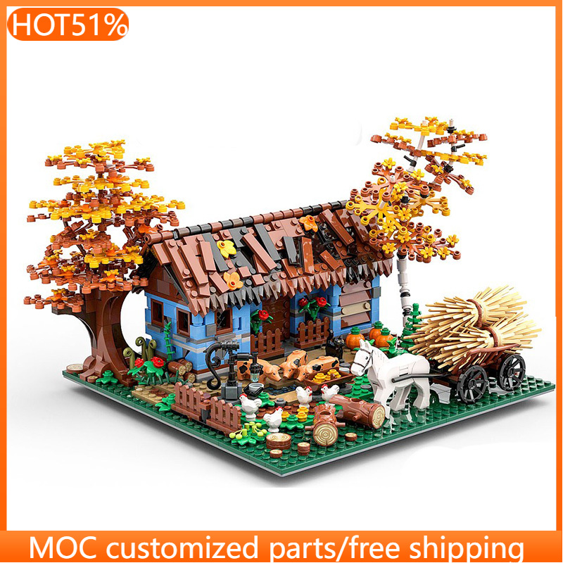 1120 PCS Urban Old Farm House  - Urban Farming House review and price
