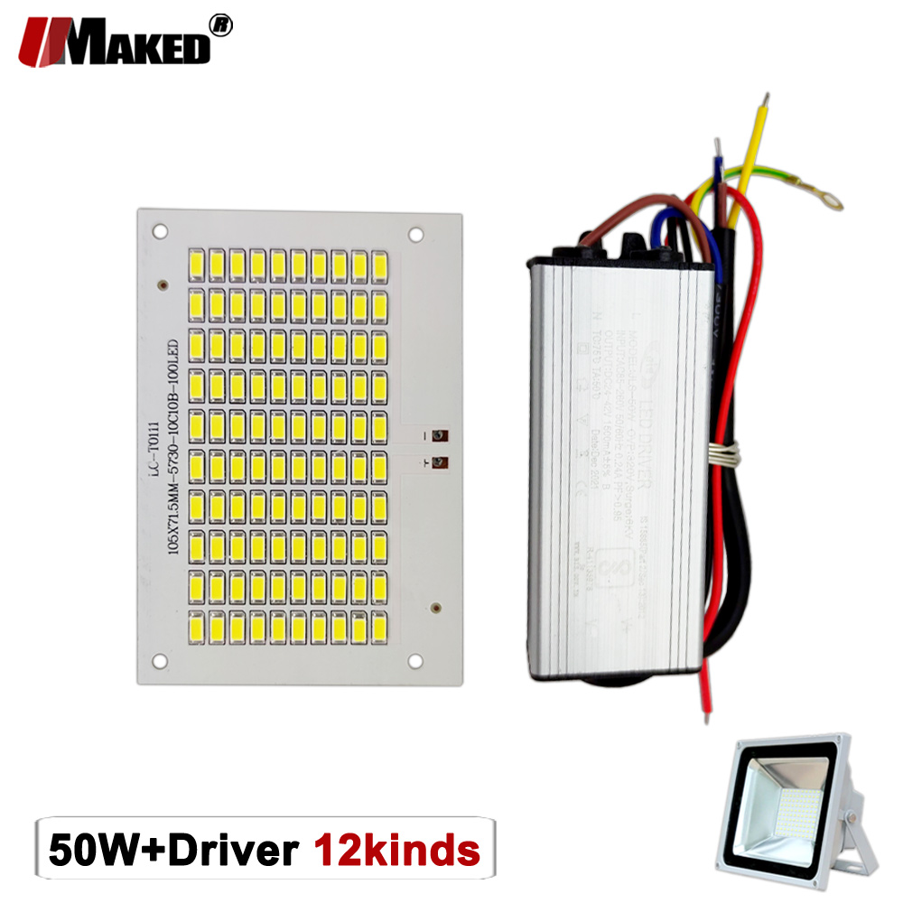 50W LED PCB+Driver Floodlight  - Flood Tray Table review and price