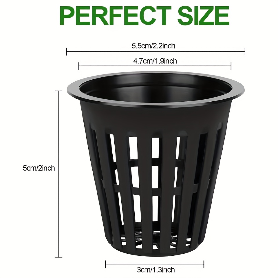 24/48PCs 2 Inch Garden Slotted - Net Pot 3 Inch review and price